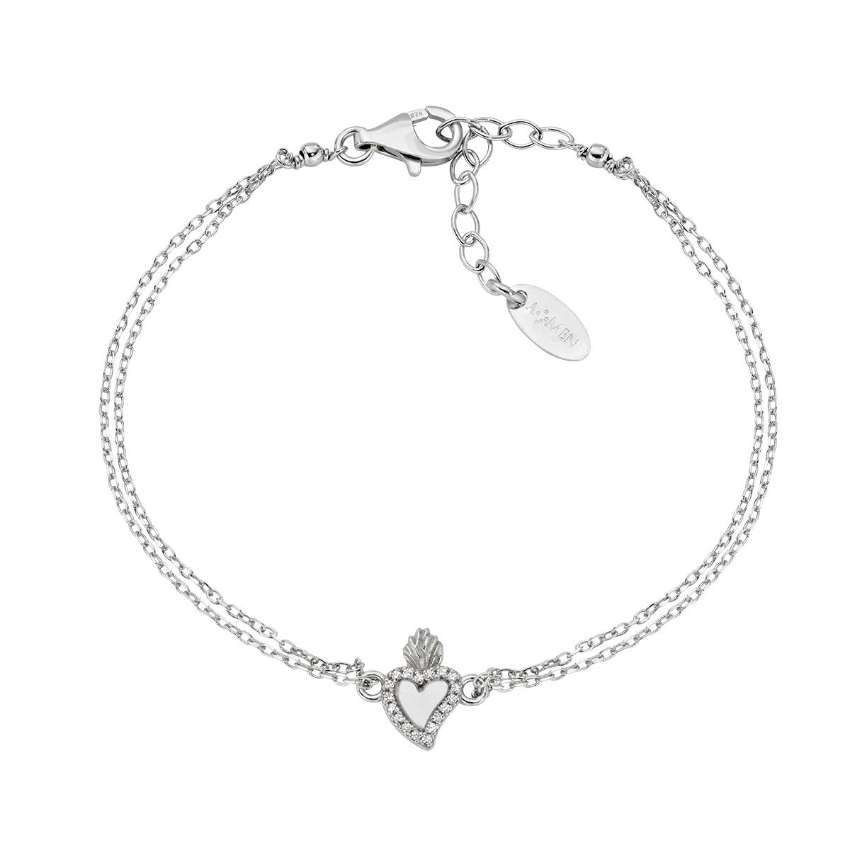 bracciale donna gioielli Amen Ti Amo BRQCLGBZ bracciali Amen