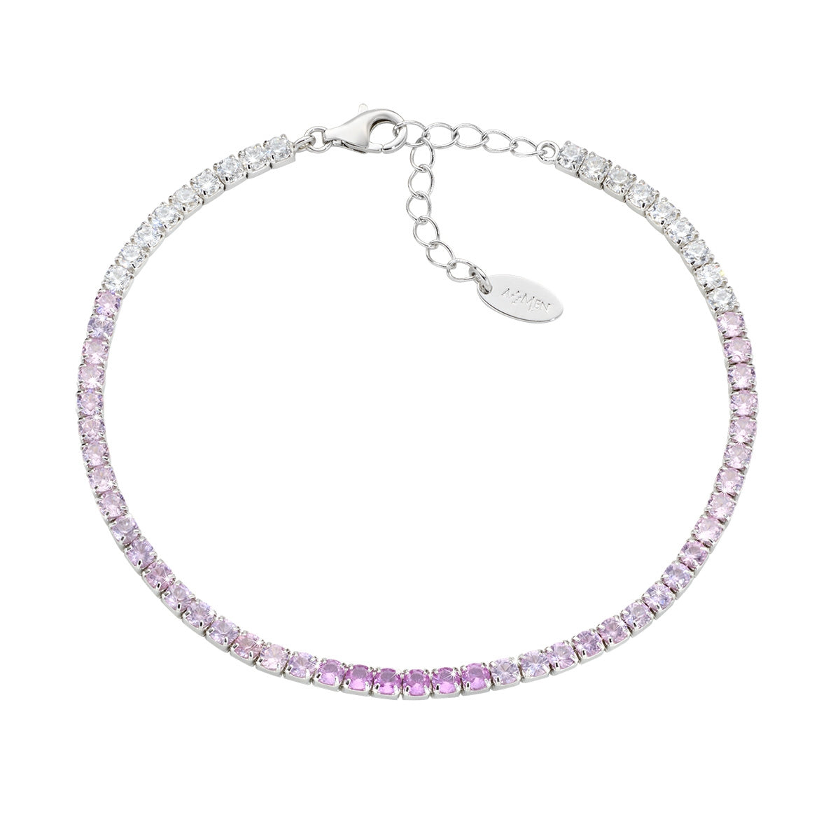 6 Paia Orecchini A Perno In Acciaio Chirurgico 316L Con Zirconia Cubica, Rotondi, 3-5 Mm, Rosa E Altri Colori