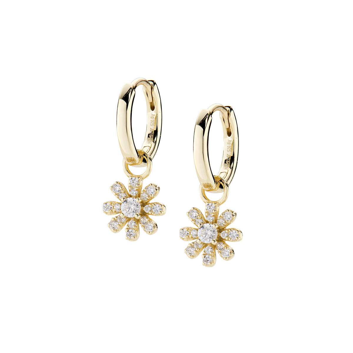 Orecchini Fabiani Margherita a Cuore in Argento – Fabiani Gioiellerie