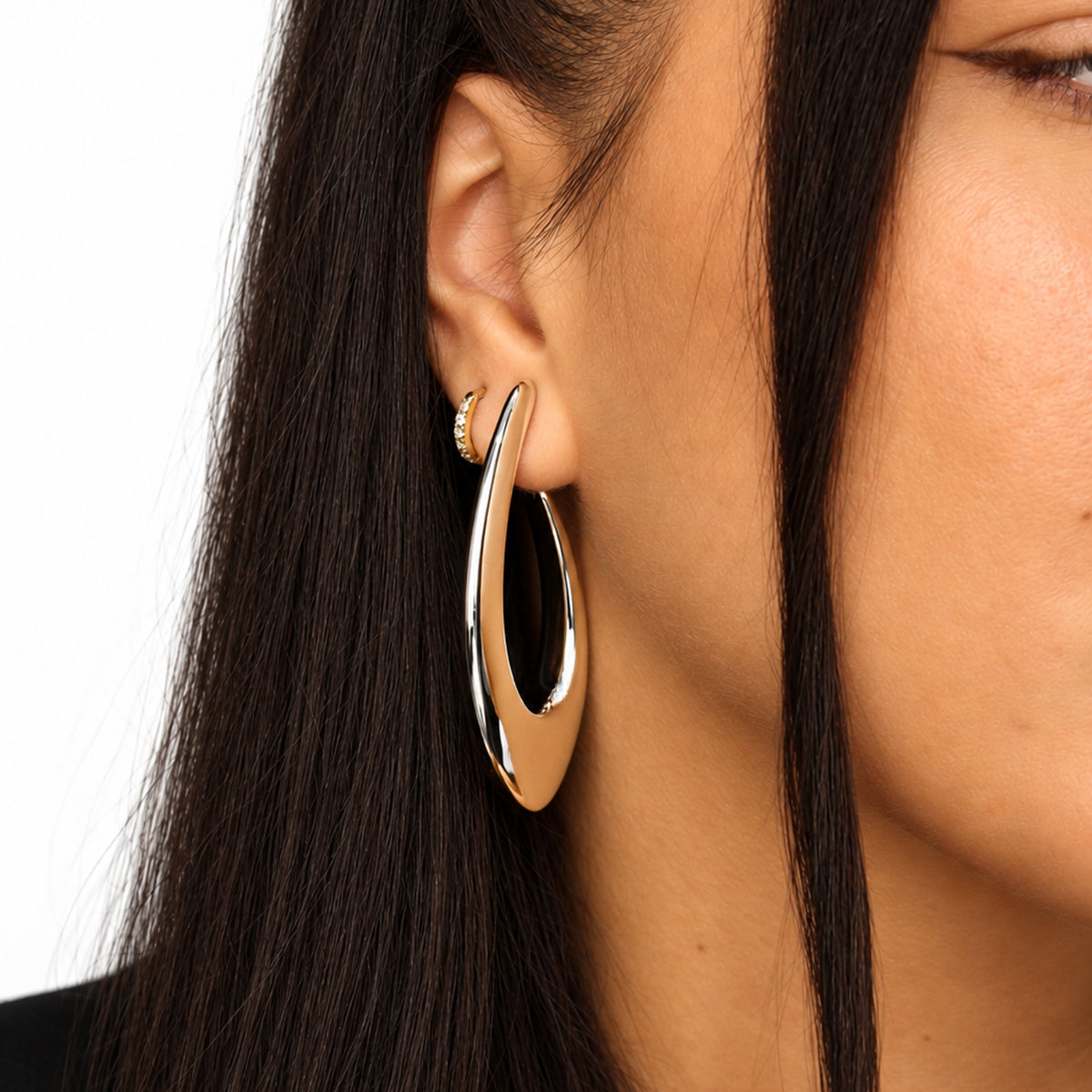 Selene Drop Earrings in Amen Alloy