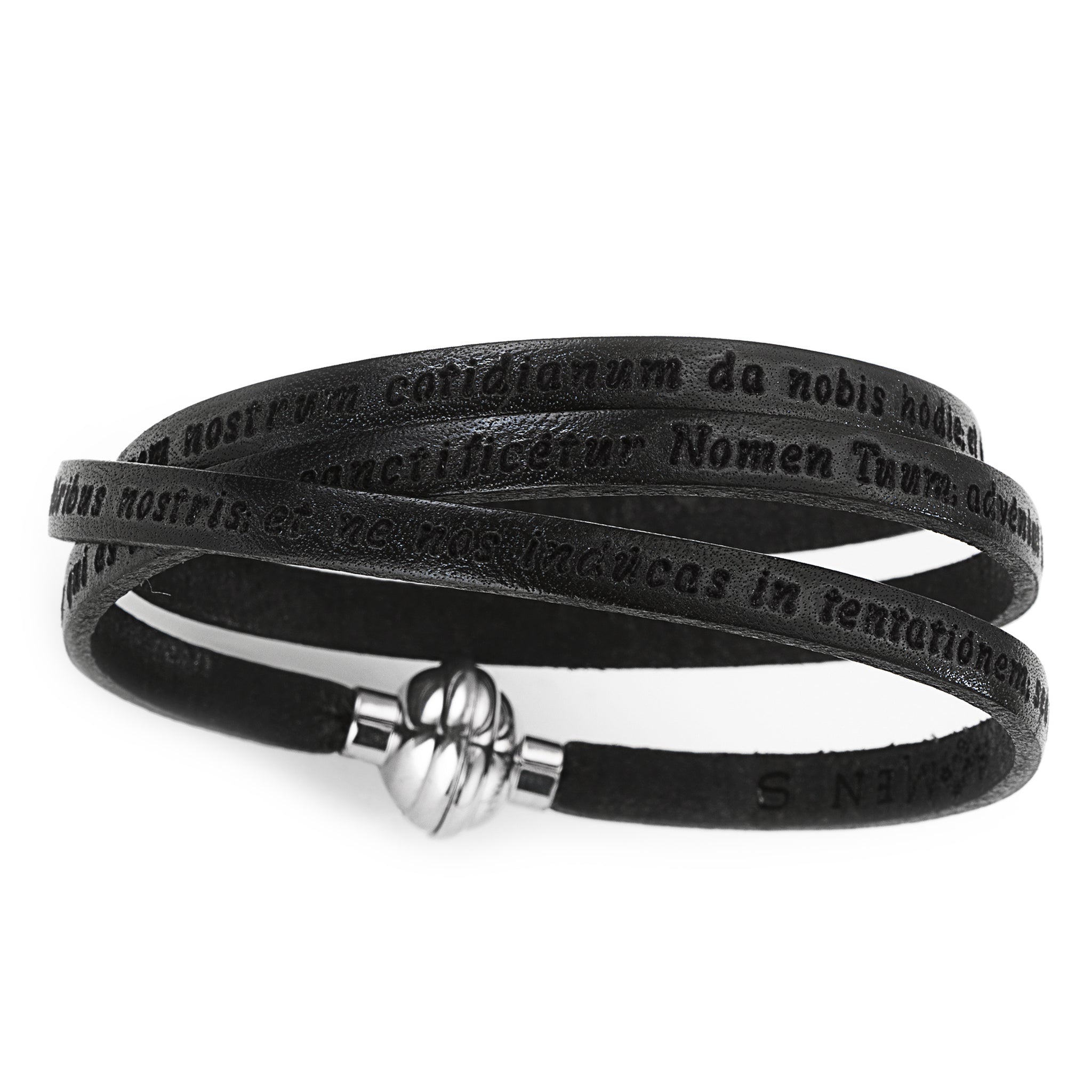 Pulsera Amén Padre Nuestro rosado, Inglés | venta online en HOLYART