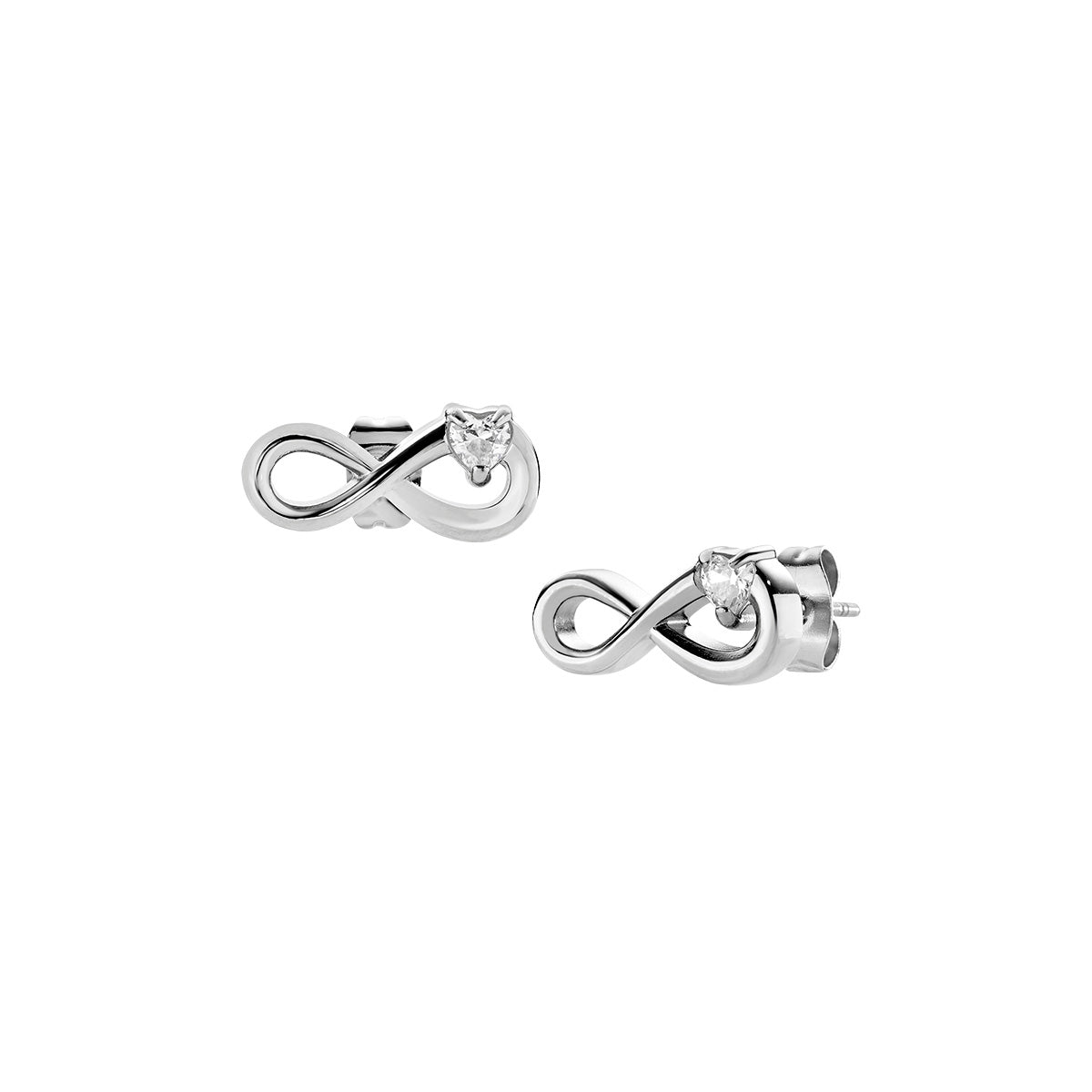 Amor Orecchini A Cerchio Argento 925 Unisex | 10 Mm Con Confezione Regalo