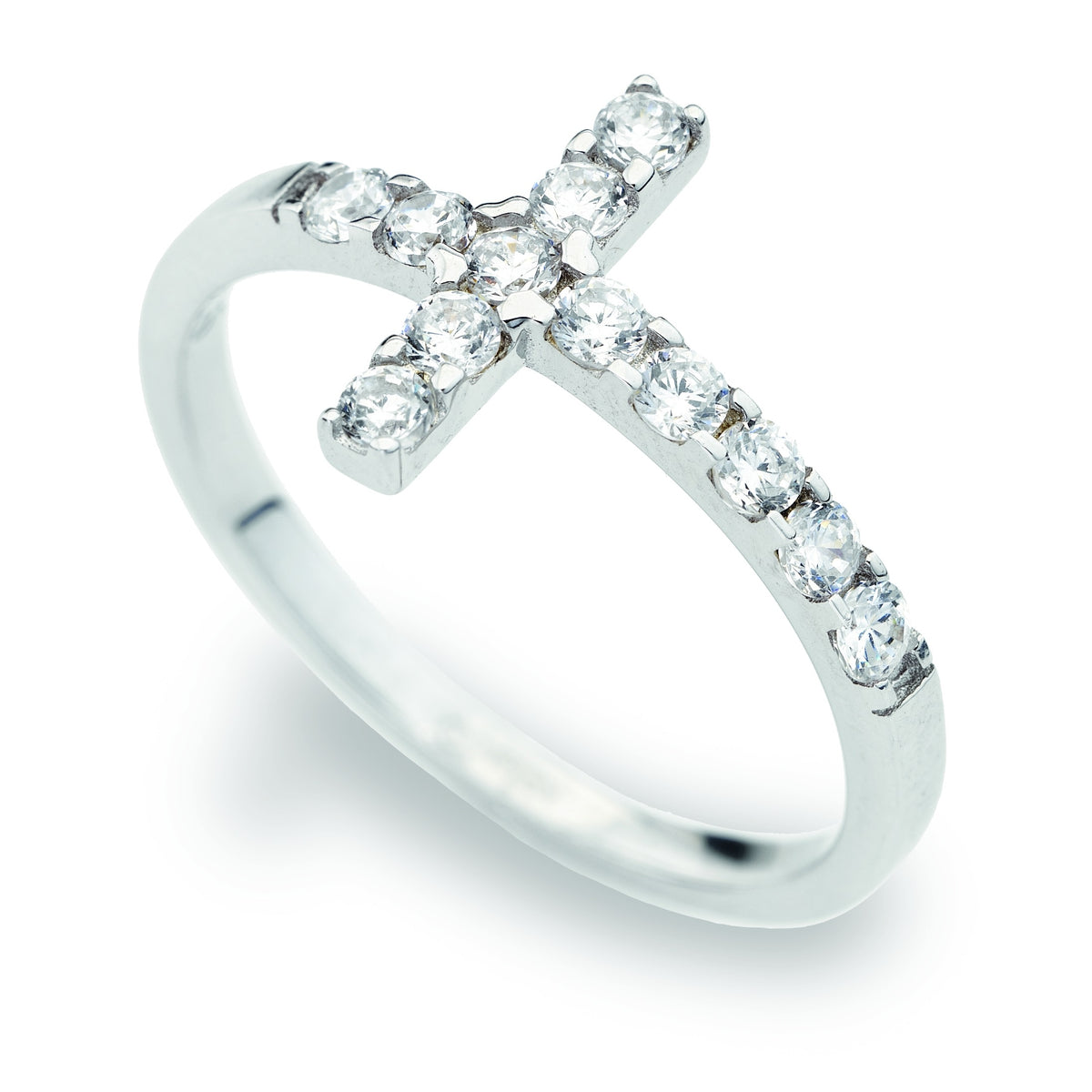 Anello Fidanzamento Donna ANAZOZ In Rame Con Zirconia Cubica Rotonda