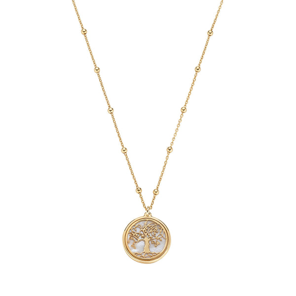ADRAMATA 3 Pezzi Collana con Ciondolo Lungo per Donna Collana Lunga Maglione Ciondolo con L'Albero della Vita Vintage Boho Collane Regali