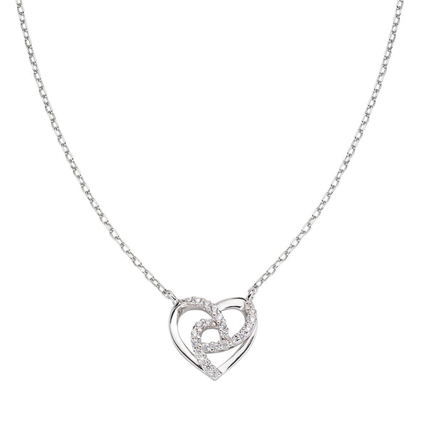 GIROCOLLO CUORE MABINA IN ARGENTO E ZIRCONI | Biffi Gioielli GIROCOLLO CUORE MABINA IN ARGENTO E ZIRCONI | Biffi Gioielli