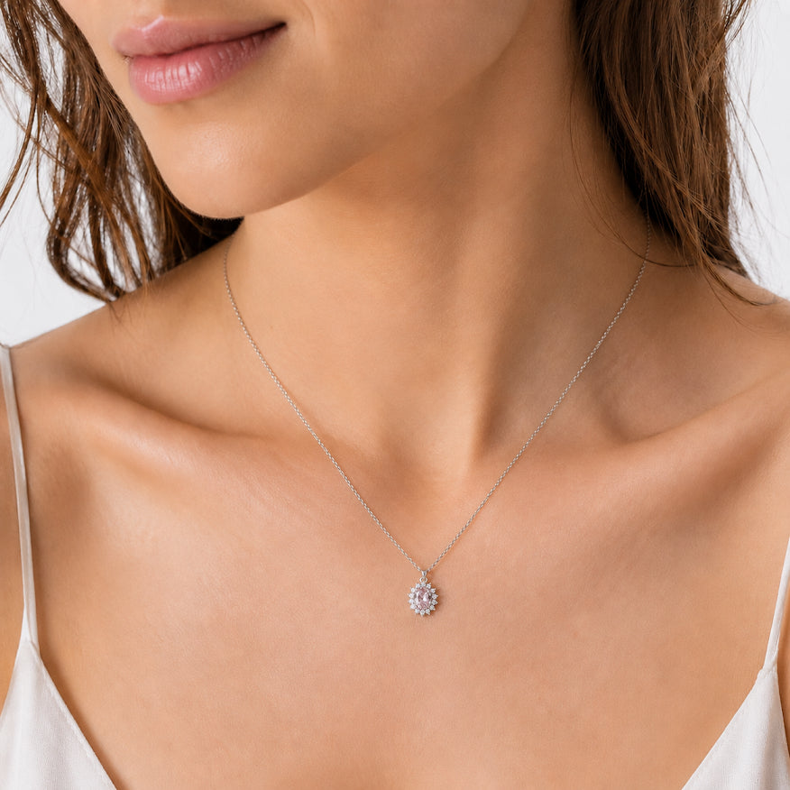 Morganite Royal Lady Necklace