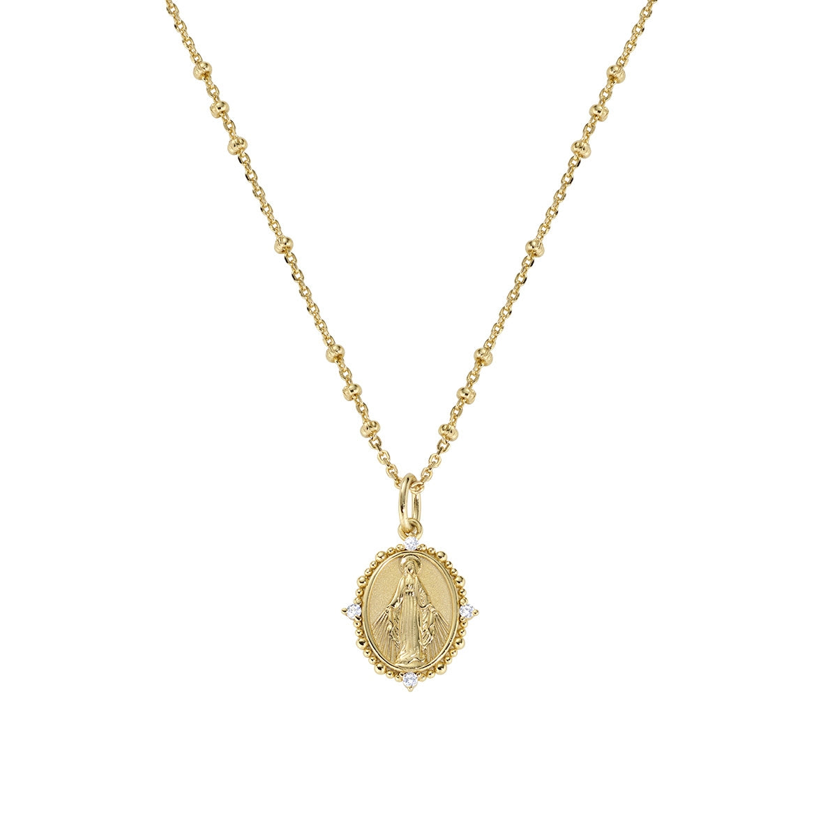 Amen | Miracolosa | Collana In Argento 925‰ Con Medaglia Miracolosa E Zirconi Bianchi Clmismbpe Amen | Miracolosa | Collana In Argento 925‰ Con Medaglia Miracolosa E Zirconi Bianchi Clmismbpe