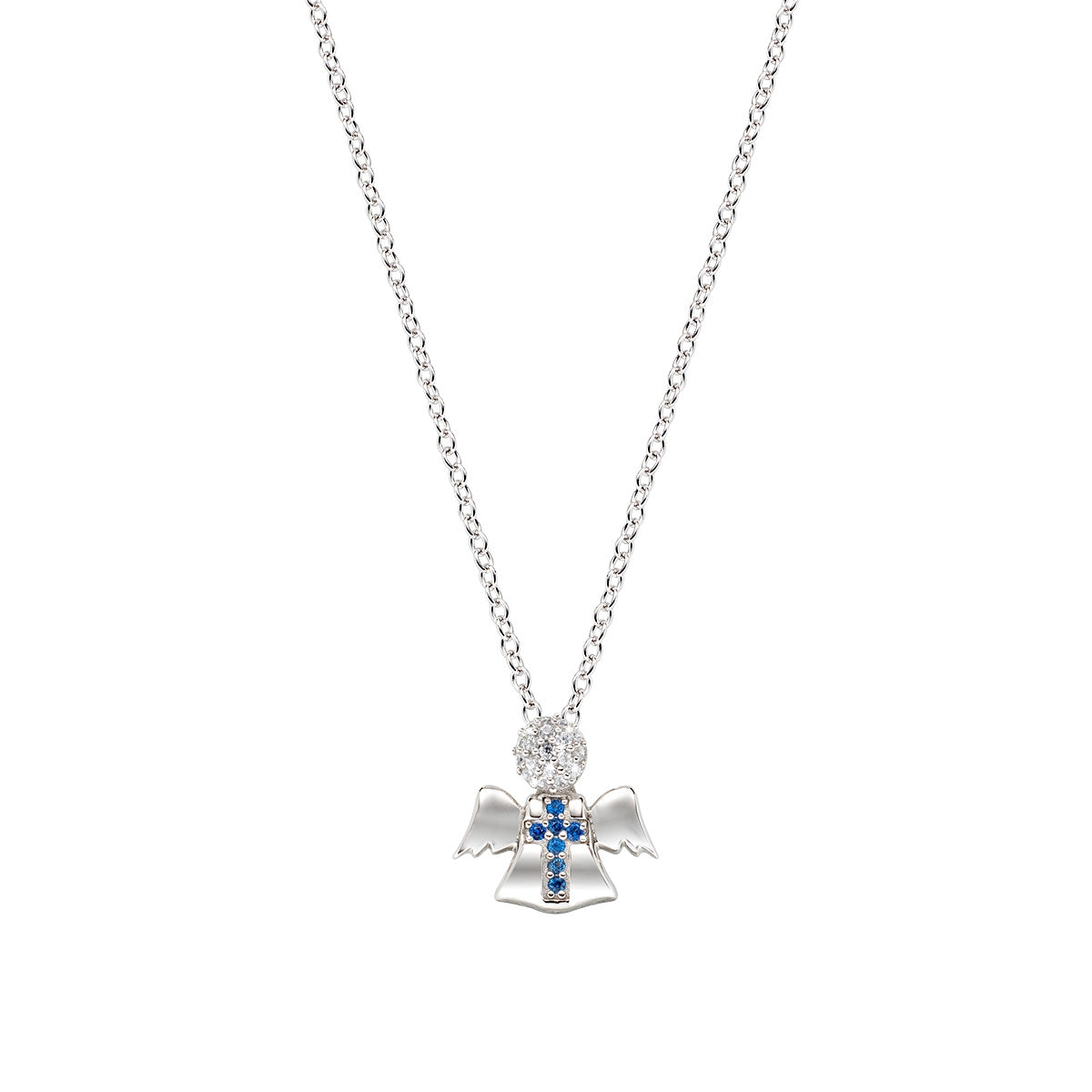 Collana Con Ciondolo Stella In Argento Sterling 925 E Zirconia Cubica - Infinite U - Regalo Confezionato