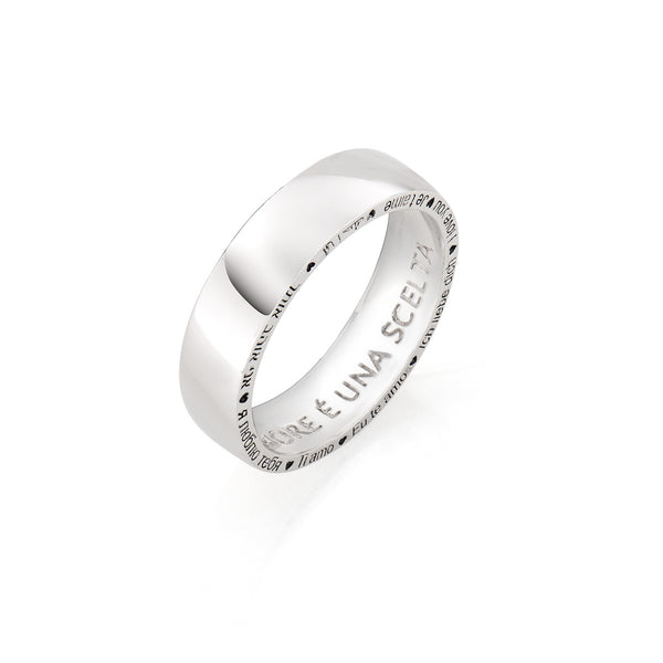 Anello In Argento Sterling 925 Con 3 Perle E Zirconi - Fede Simbolo Amore E Speranza - Gioiello Elegante Per Donna - Taglia 55